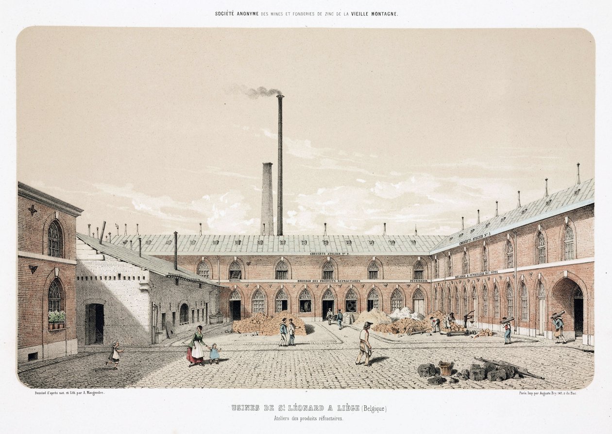Lavori di zinco, Saint Leonard, Liegi, Belgio da Unbekannt