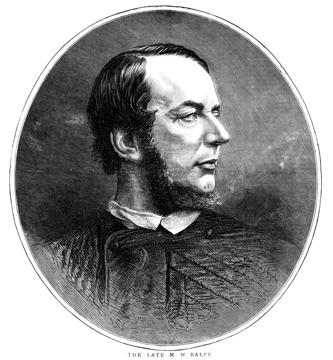 Michael William Balfe, compositore e cantante britannico nato in Irlanda, 1870 da Unbekannt