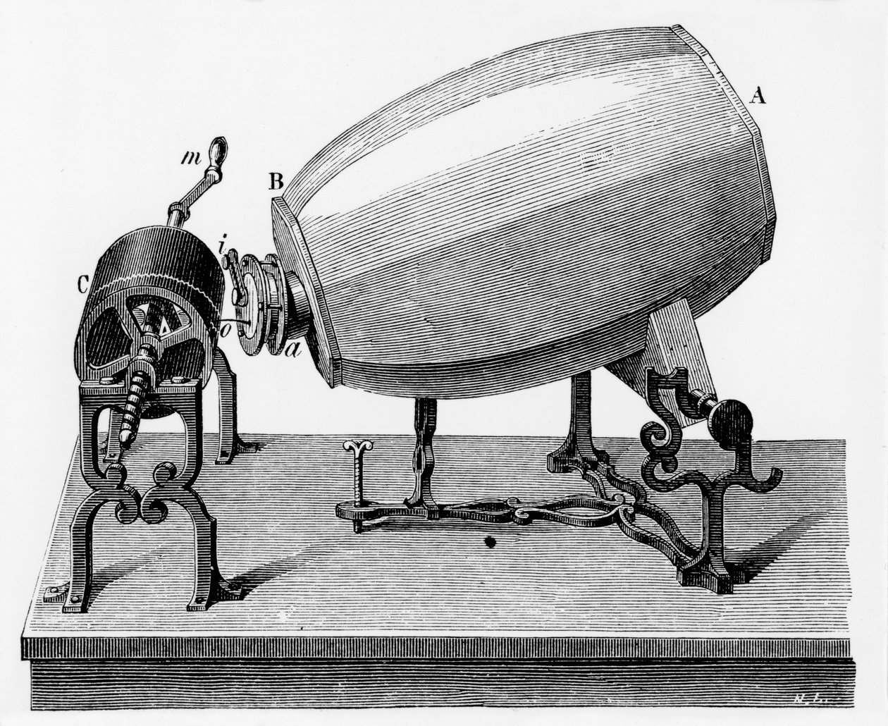 Fonautografo di metà 19° secolo, c.1906 da Unbekannt