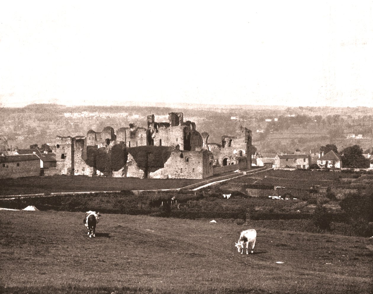 Castello di Middleham, Yorkshire, 1894 da Unbekannt