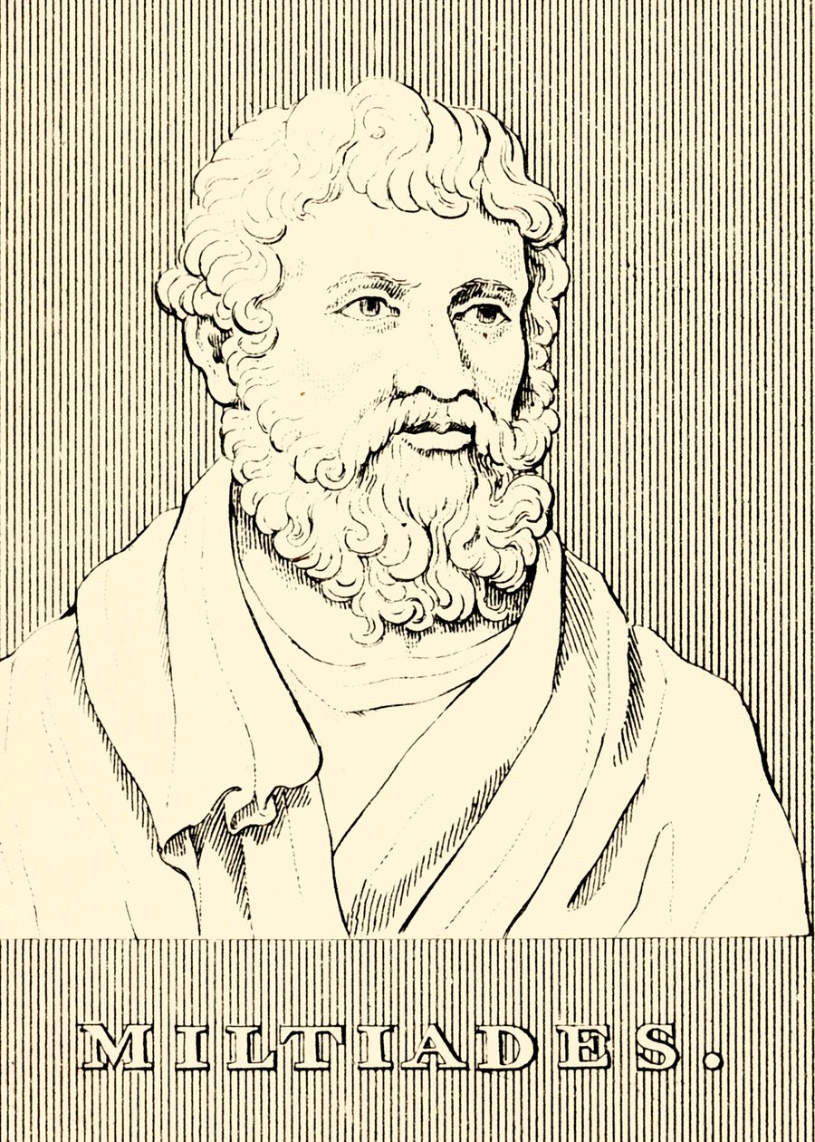 Milziade, c550-489 a.C., 1830 da Unbekannt