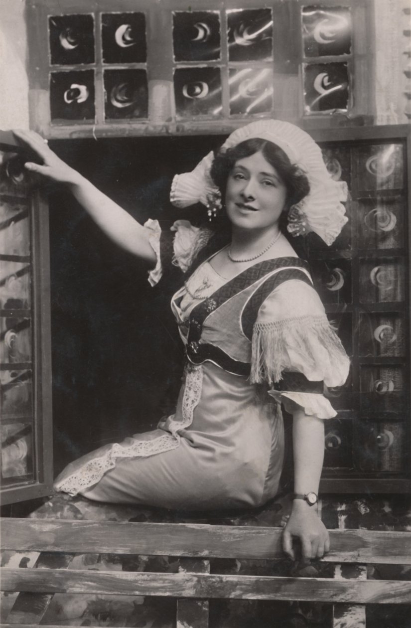 Miss Isabel Jay, 1879-1927, come Christine in Dear Little Denmark, circa 1909 da Unbekannt