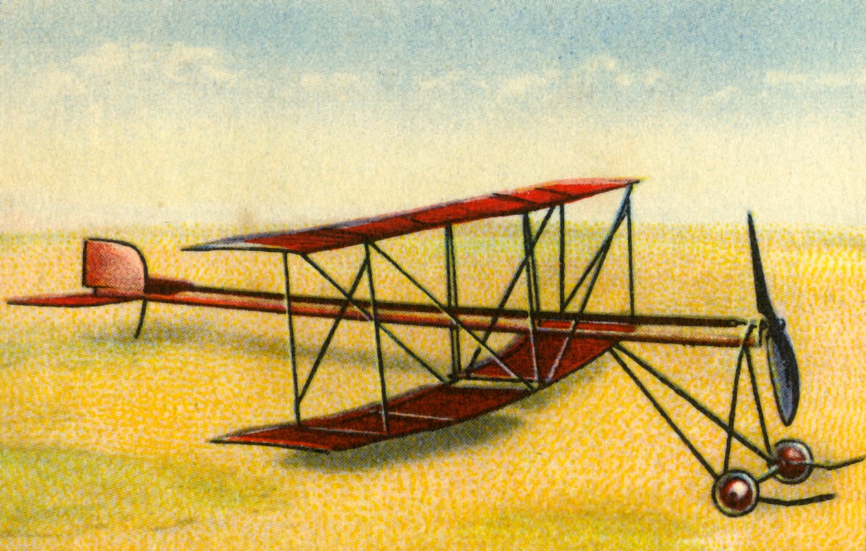 Modello di biplano, 1932 da Unbekannt