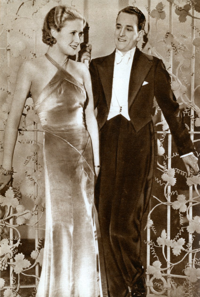 Molly Lamont e Gene Gerrard, attori, 1933 da Unbekannt