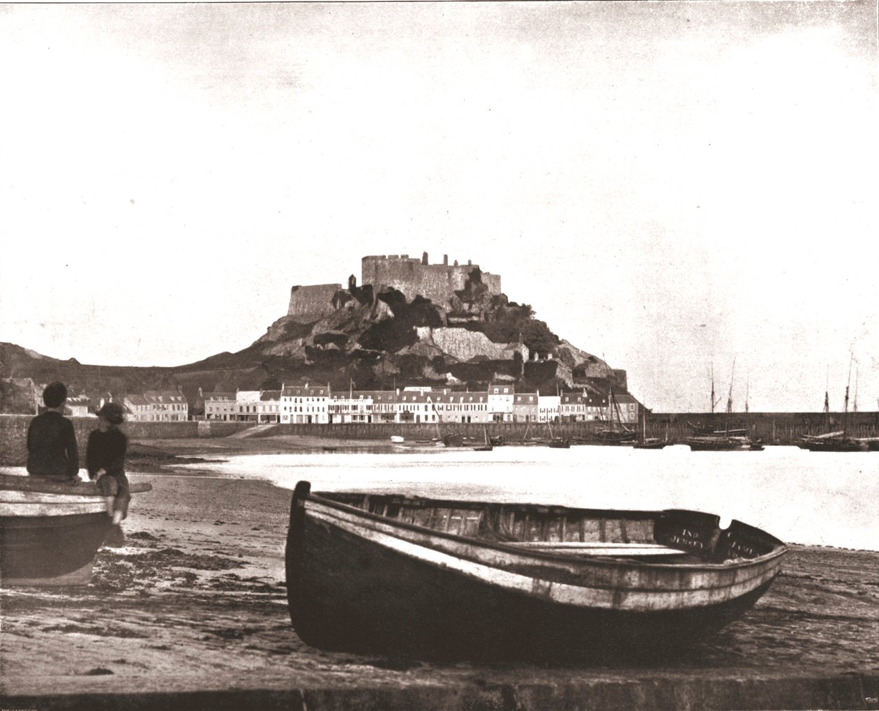 Castello di Mont Orgueil, Jersey, 1894 da Unbekannt