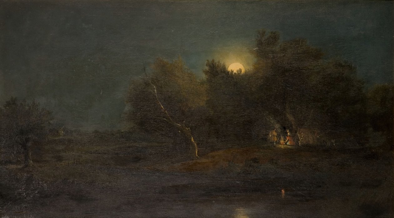 Scena al chiaro di luna da Unbekannt