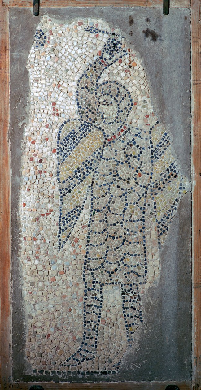 Mosaico di un crociato dalla quarta crociata da Unbekannt