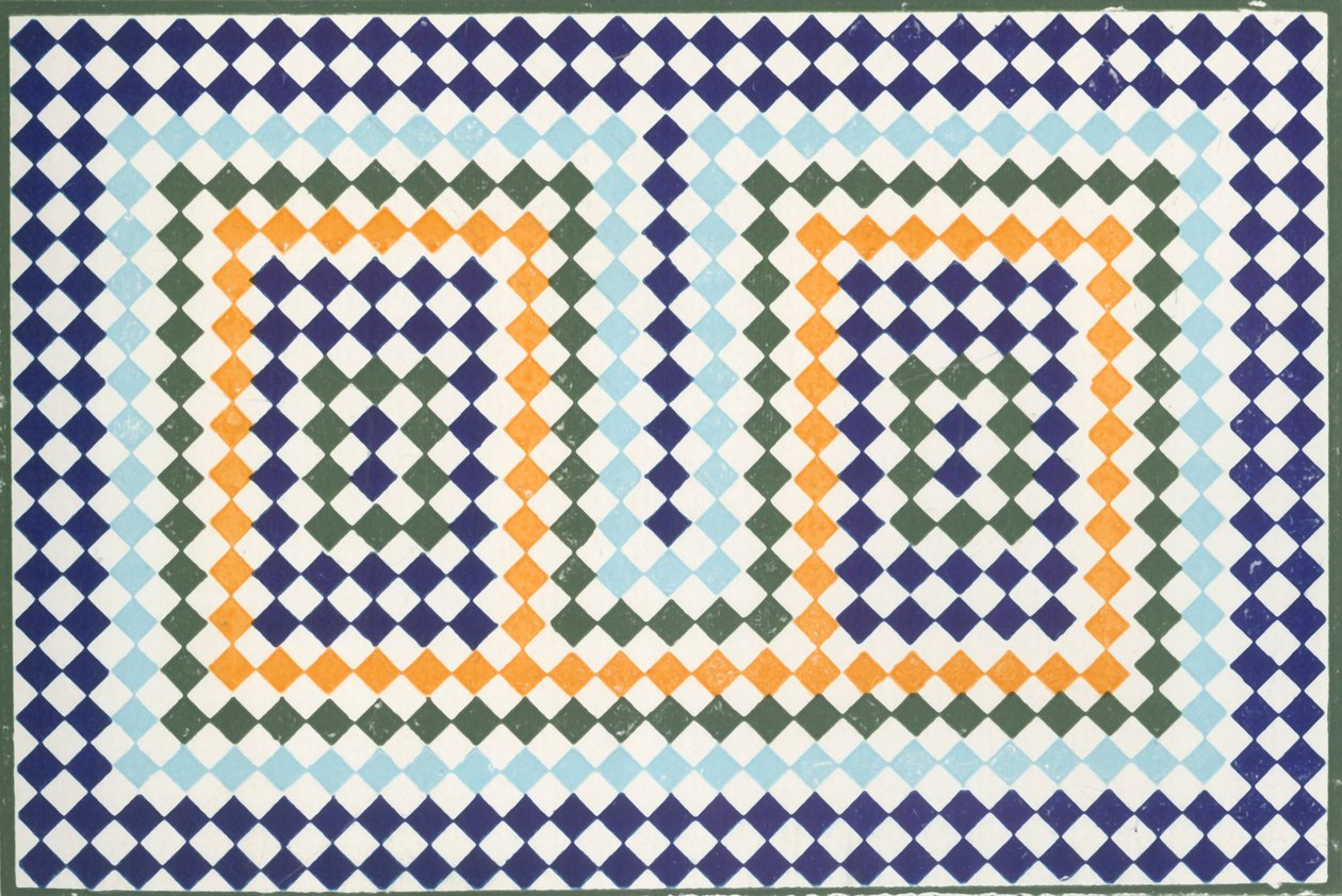 Mosaici nelle terme, 1907 da Unbekannt