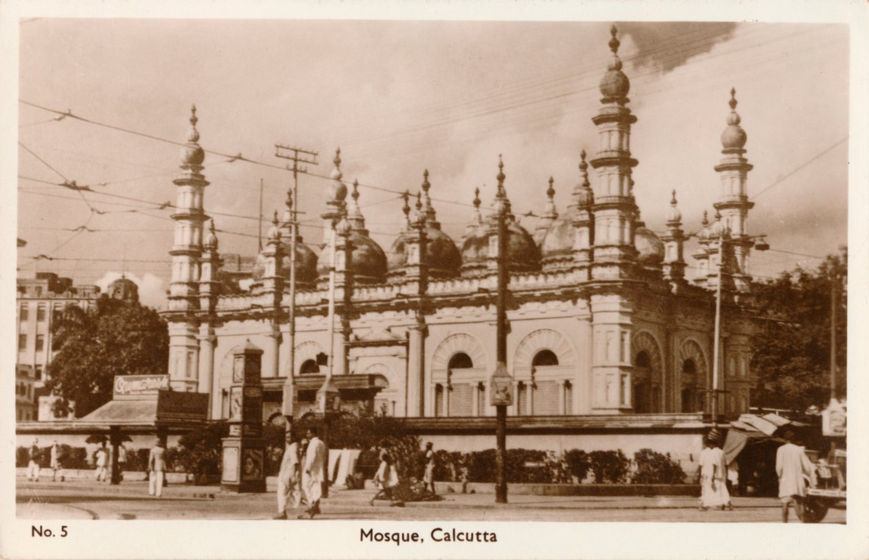 Moschea - Calcutta, c1900 da Unbekannt