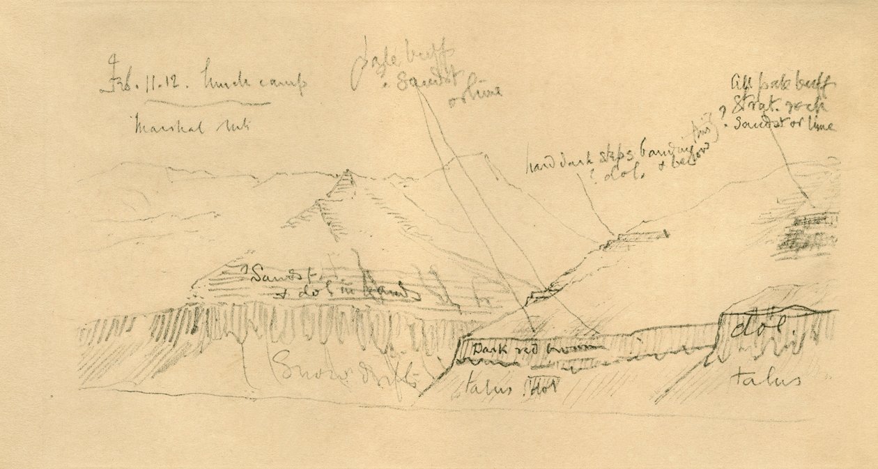 Monte Buckley, 11 febbraio 1912, 1913 da Unbekannt