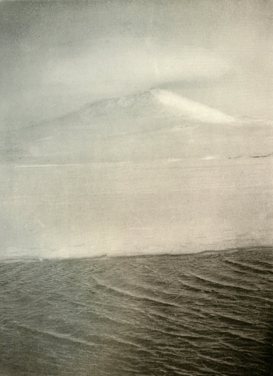 Monte Erebus dalla banchisa, c1908, 1909 da Unbekannt