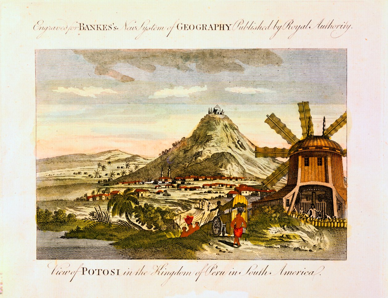 Monte Potosi, Bolivia, c1788 da Unbekannt
