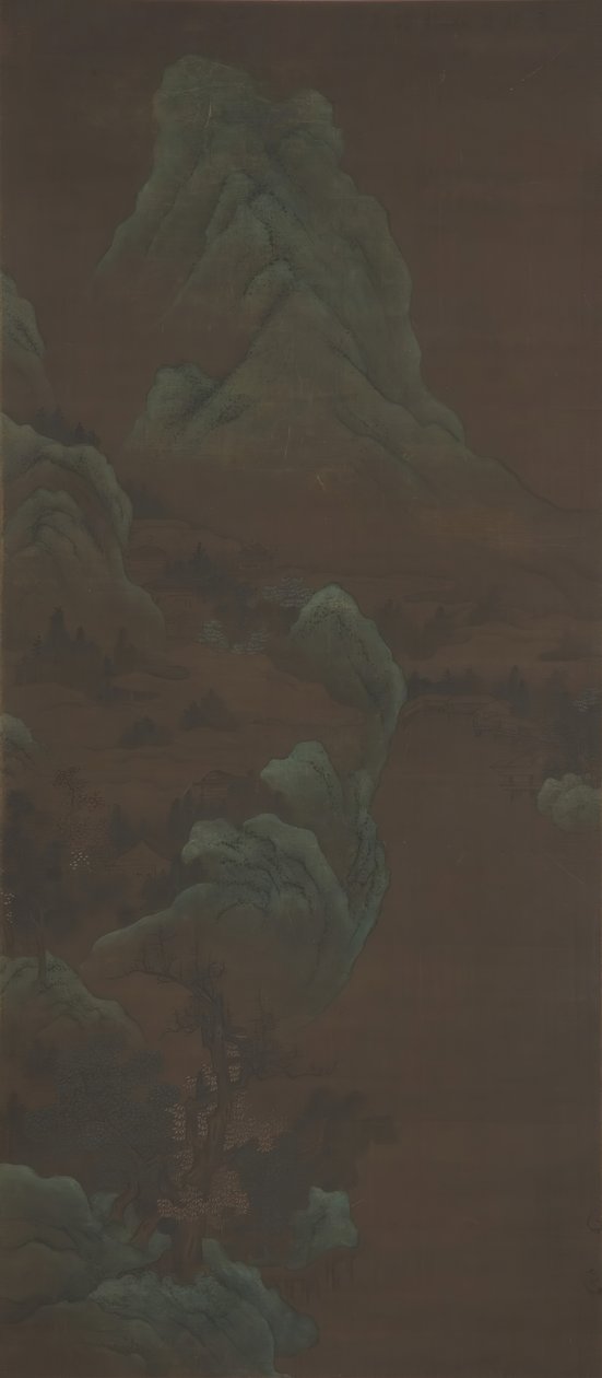 Paesaggio montano da Unbekannt