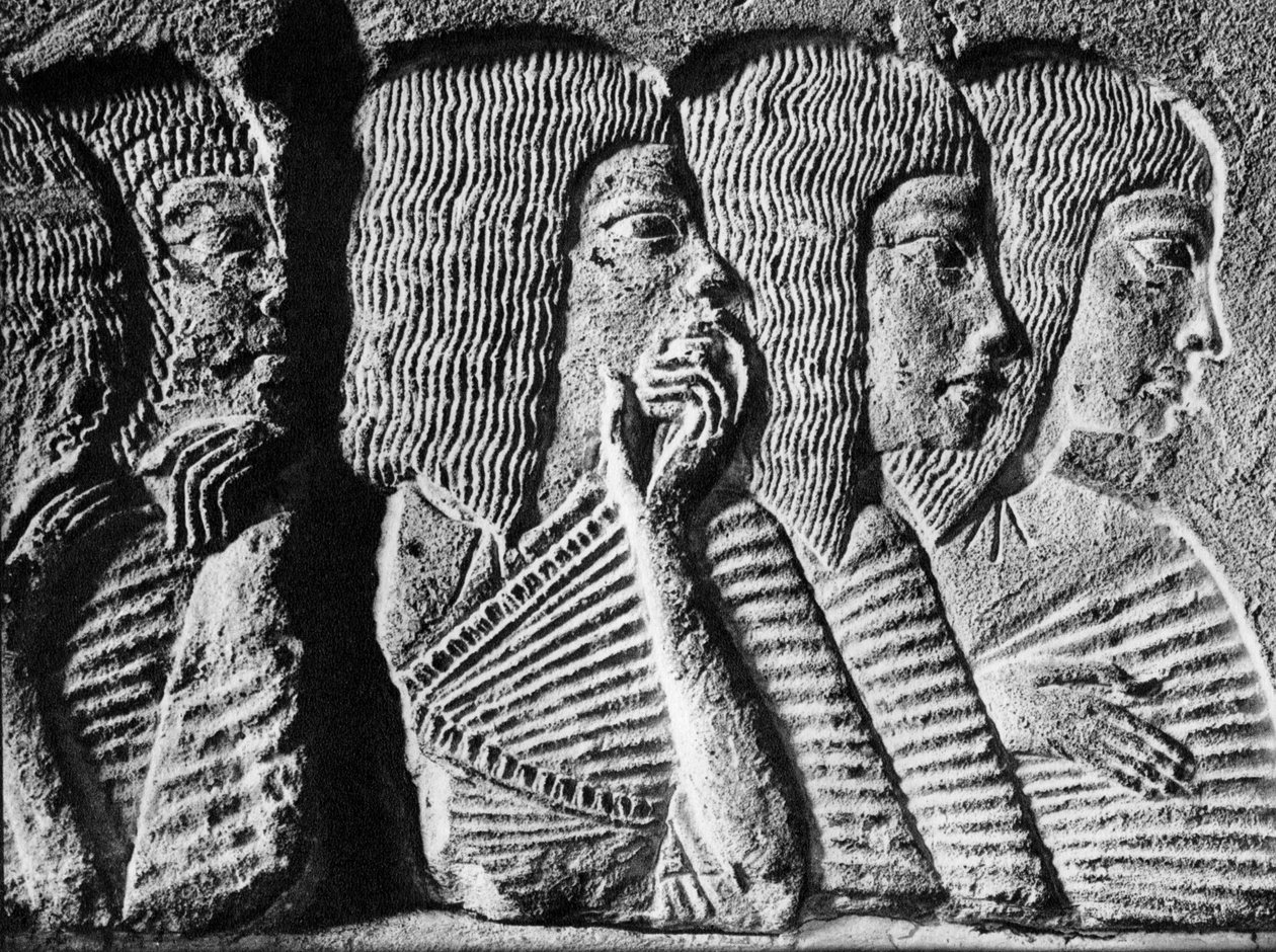 Mourners al funerale di un alto sacerdote di Menfi, c1350 a.C. 1936 da Unbekannt