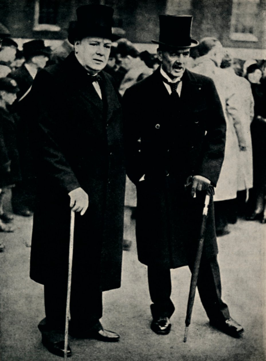 Mr. Chamberlain e Mr. Churchill, 23 febbraio 1940 da Unbekannt