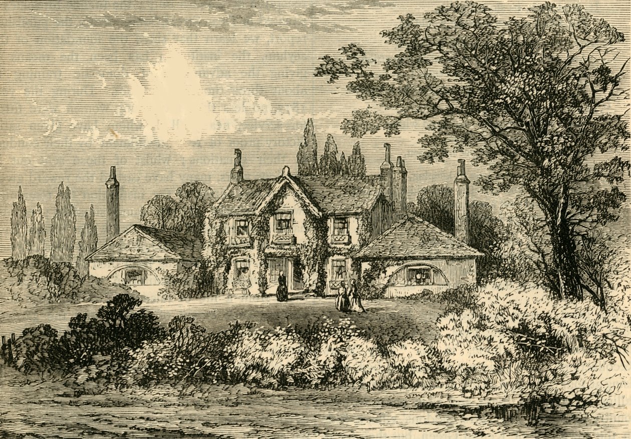 Casa di Mrs Siddons a Westbourne Green da Unbekannt