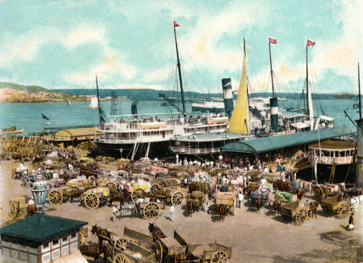 Porto di Muelle de Luz con traghetti, L