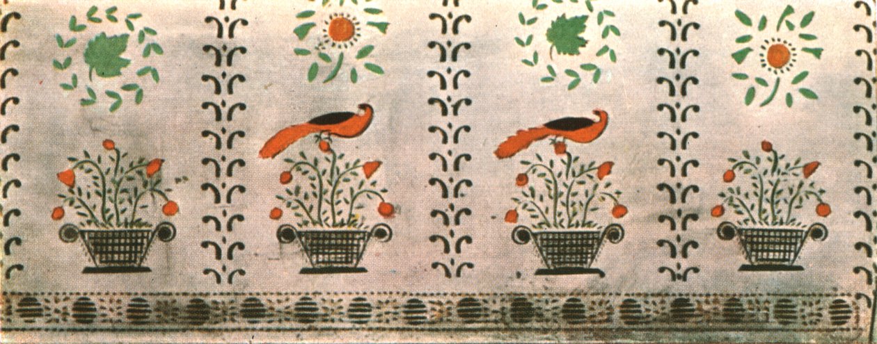 Dipinto murale nella casa della famiglia Grant, Saco, Maine, USA, 1928 da Unbekannt