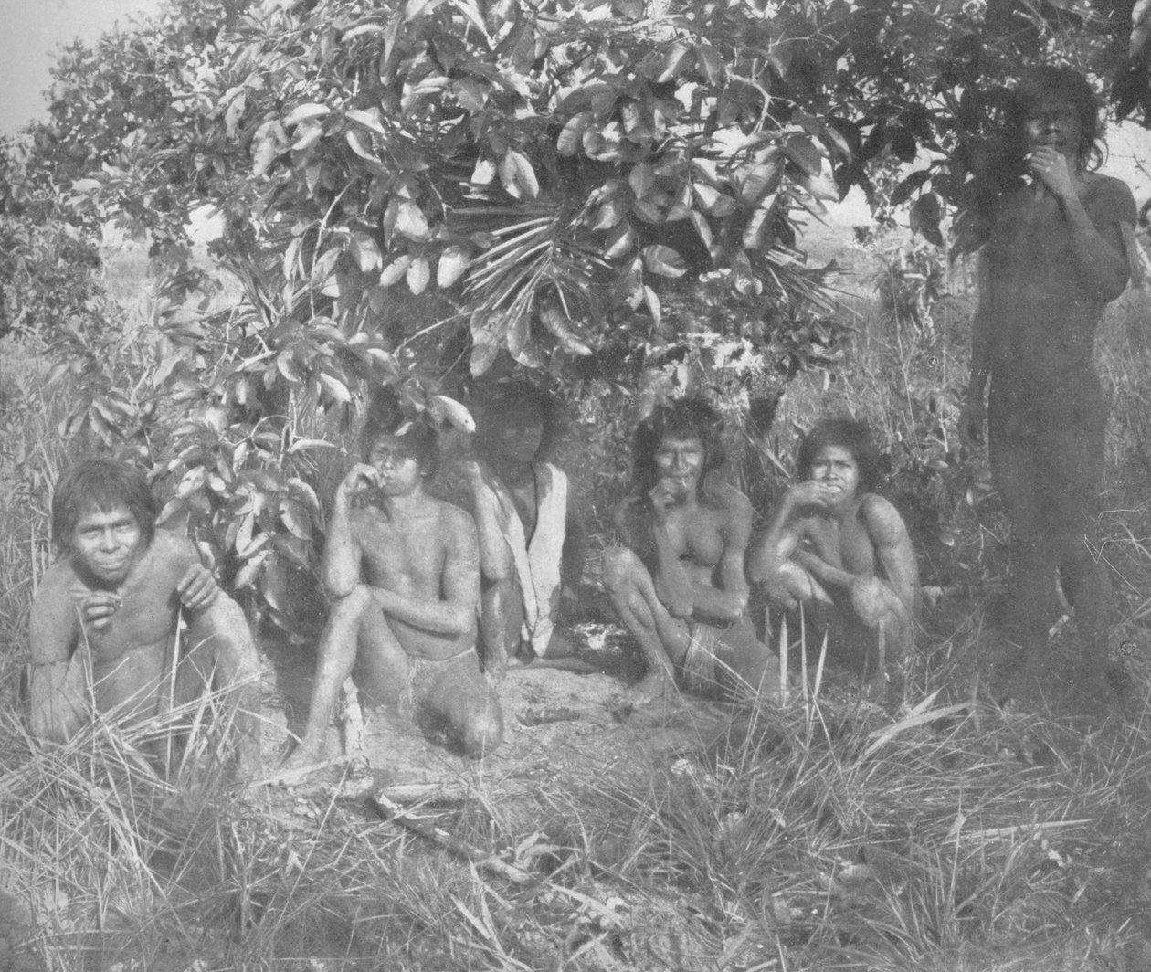 Indiani Nambikwara dello Stato di Mato Grosso, pacificati dal colonnello Rondon, ma non ancora completamente dr da Unbekannt