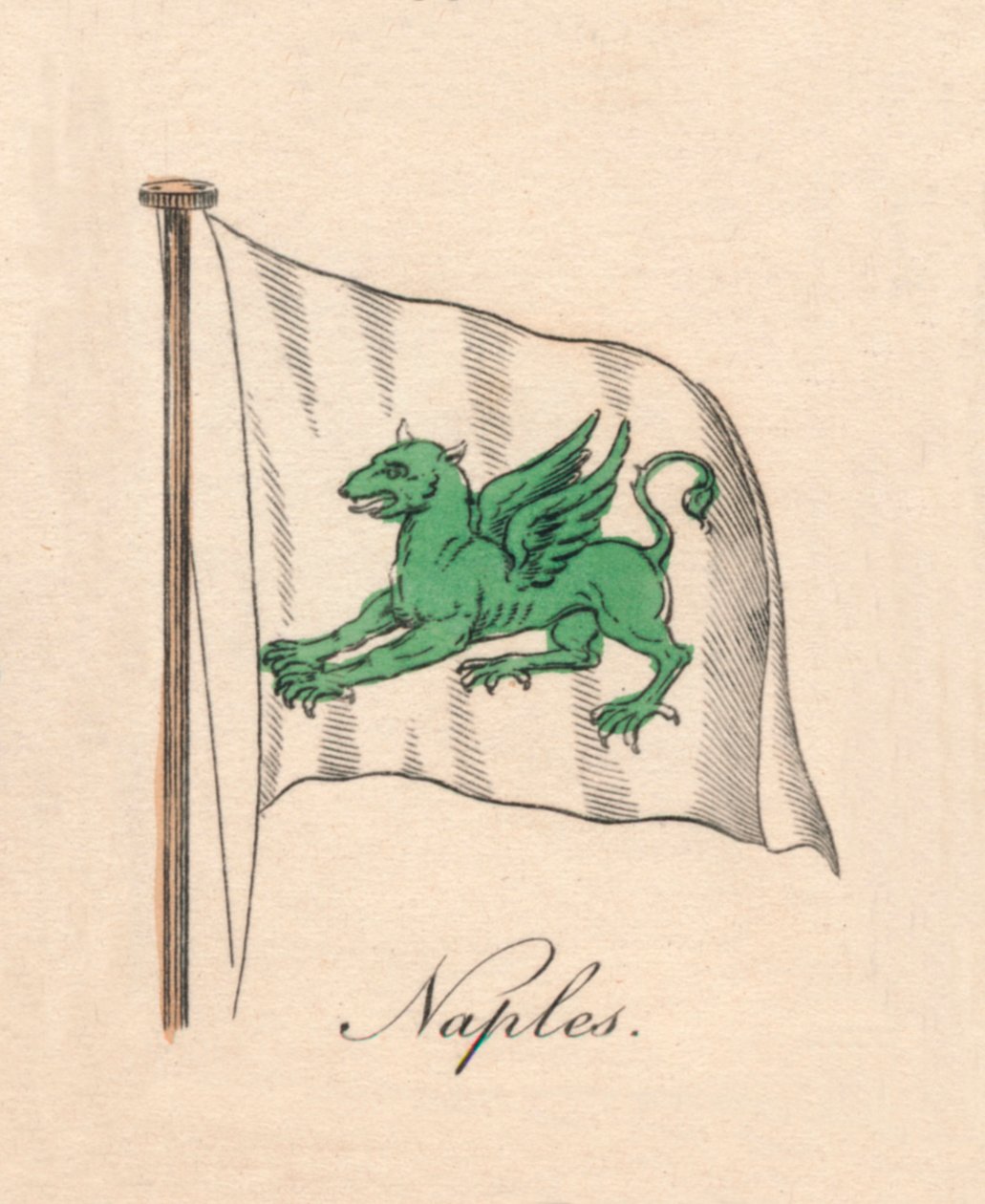 Napoli, 1838 da Unbekannt