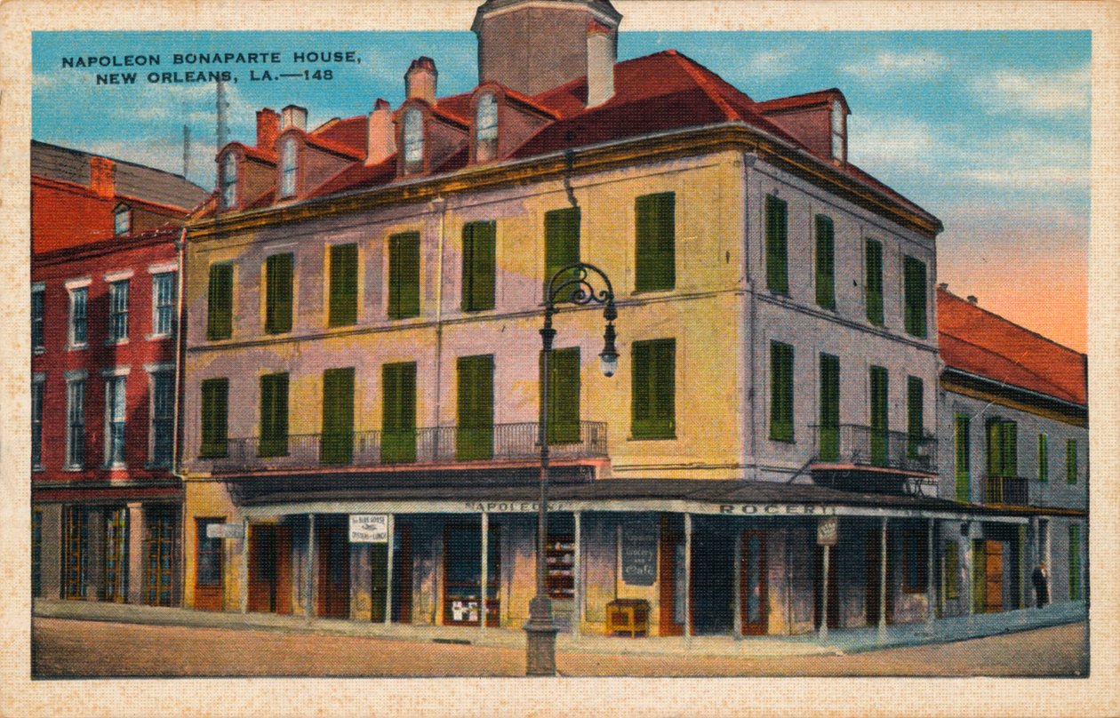 Casa di Napoleone Bonaparte, New Orleans, 1935 da Unbekannt