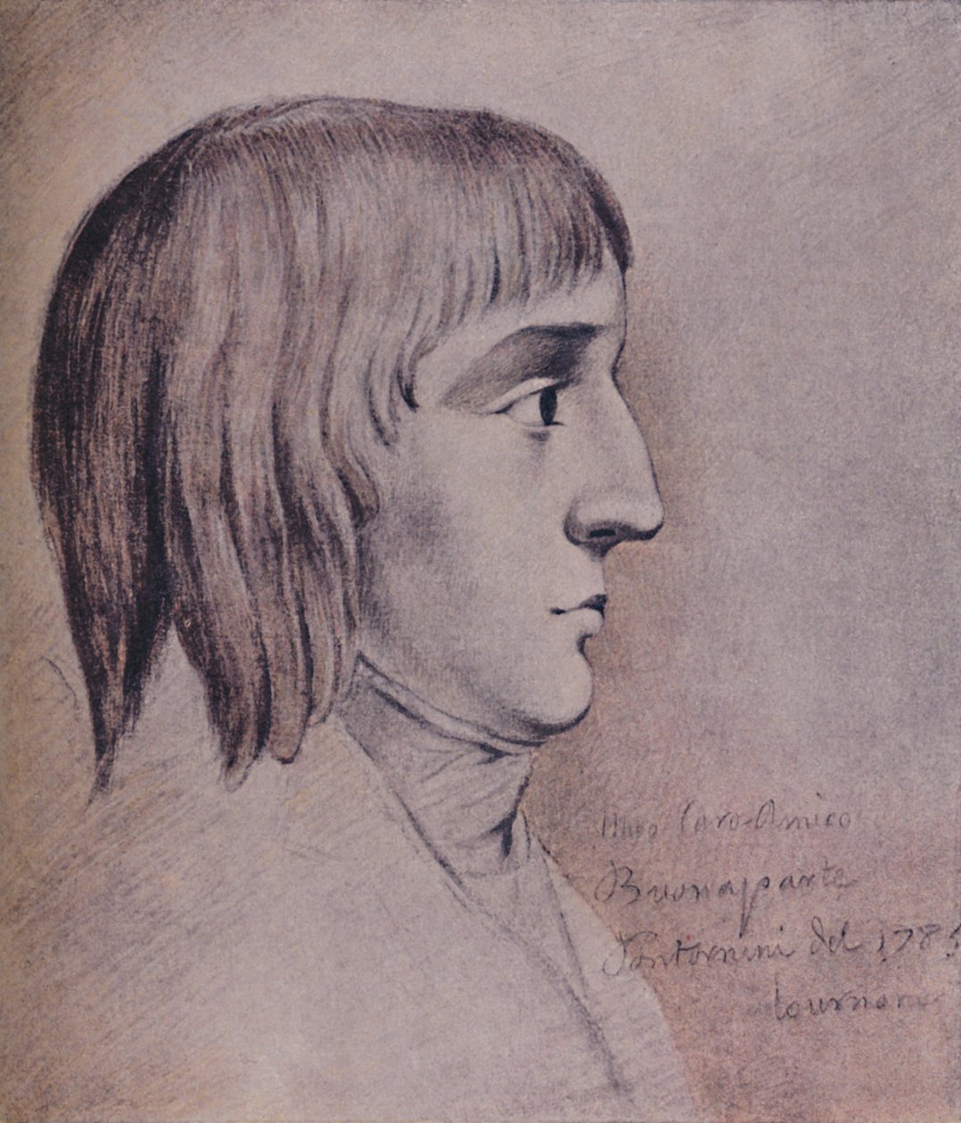 Napoleone Bonaparte nel 1785, all