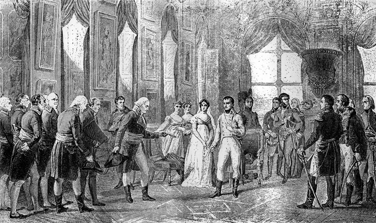 Napoleone Bonaparte proclamato imperatore dei francesi a Saint-Cloud, 18 maggio 1804 da Unbekannt