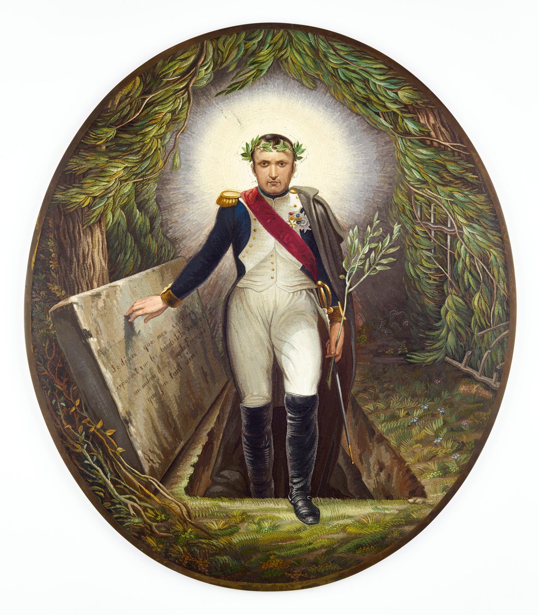 Napoleone che esce dalla sua tomba, 1869 da Unbekannt