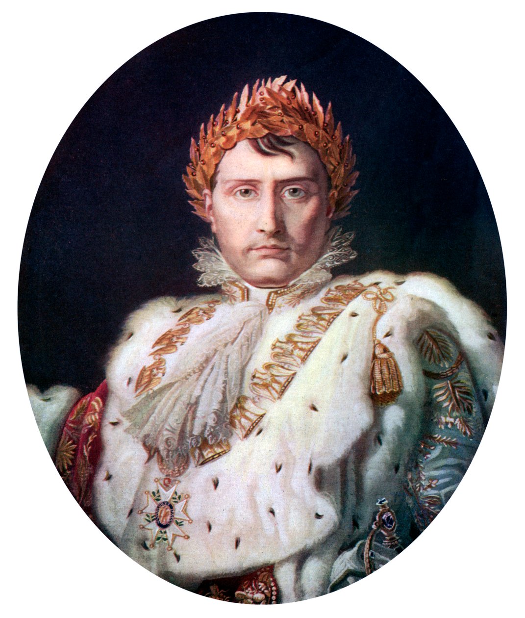 Napoleone I nel suo abito di incoronazione, c1804, c1920 da Unbekannt
