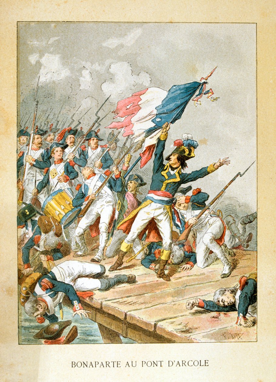 Napoleone al ponte di Arcola, 15 novembre 1796 da Unbekannt