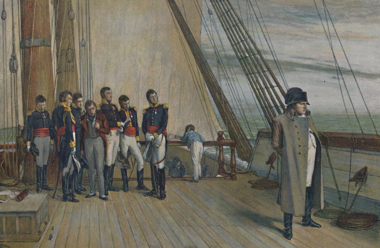 Napoleone a Bordo della H.M.S. Bellerophon, Luglio da Unbekannt