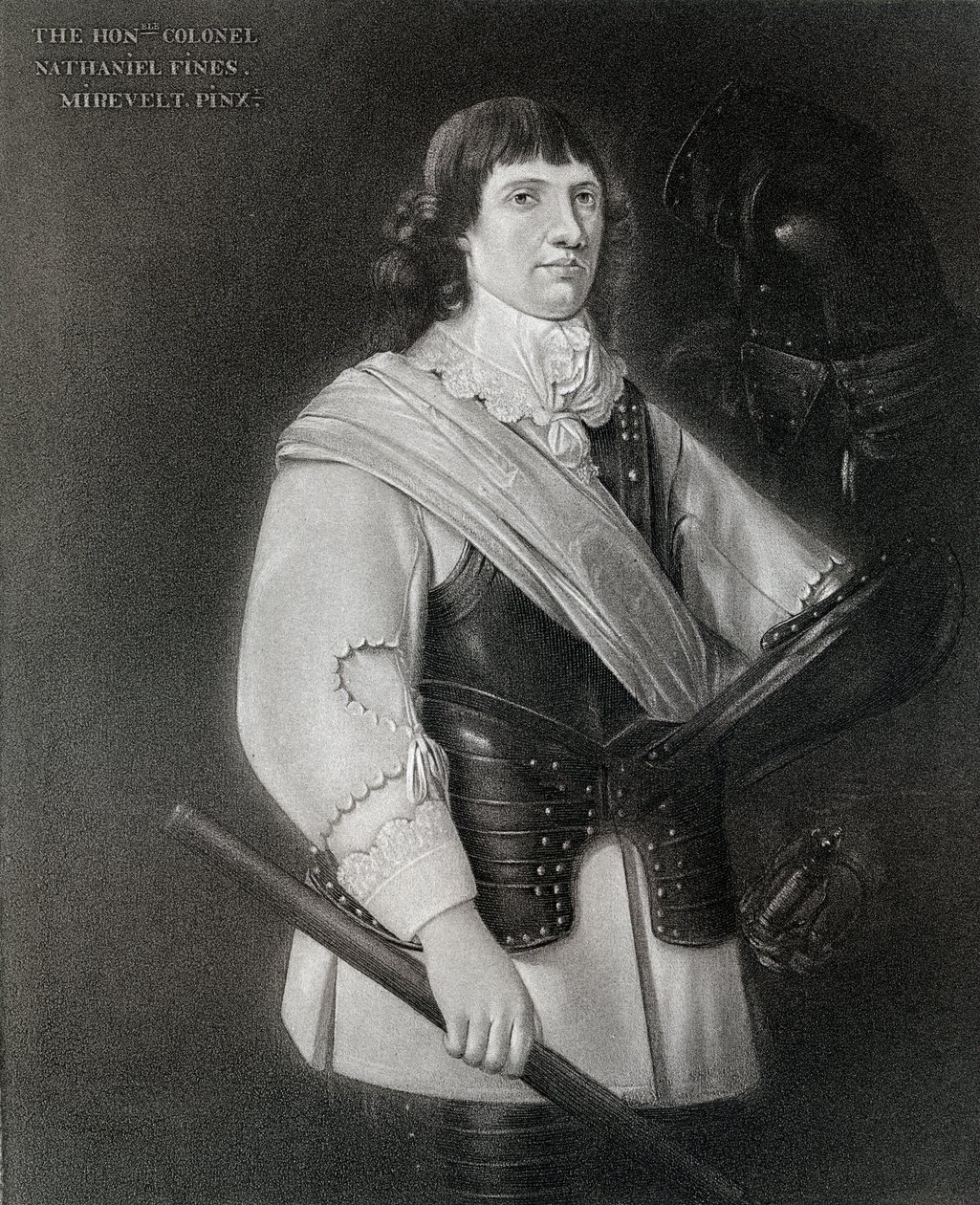 Nathaniel Fiennes, c1608-1669, politico inglese, XVII secolo, 1899 da Unbekannt