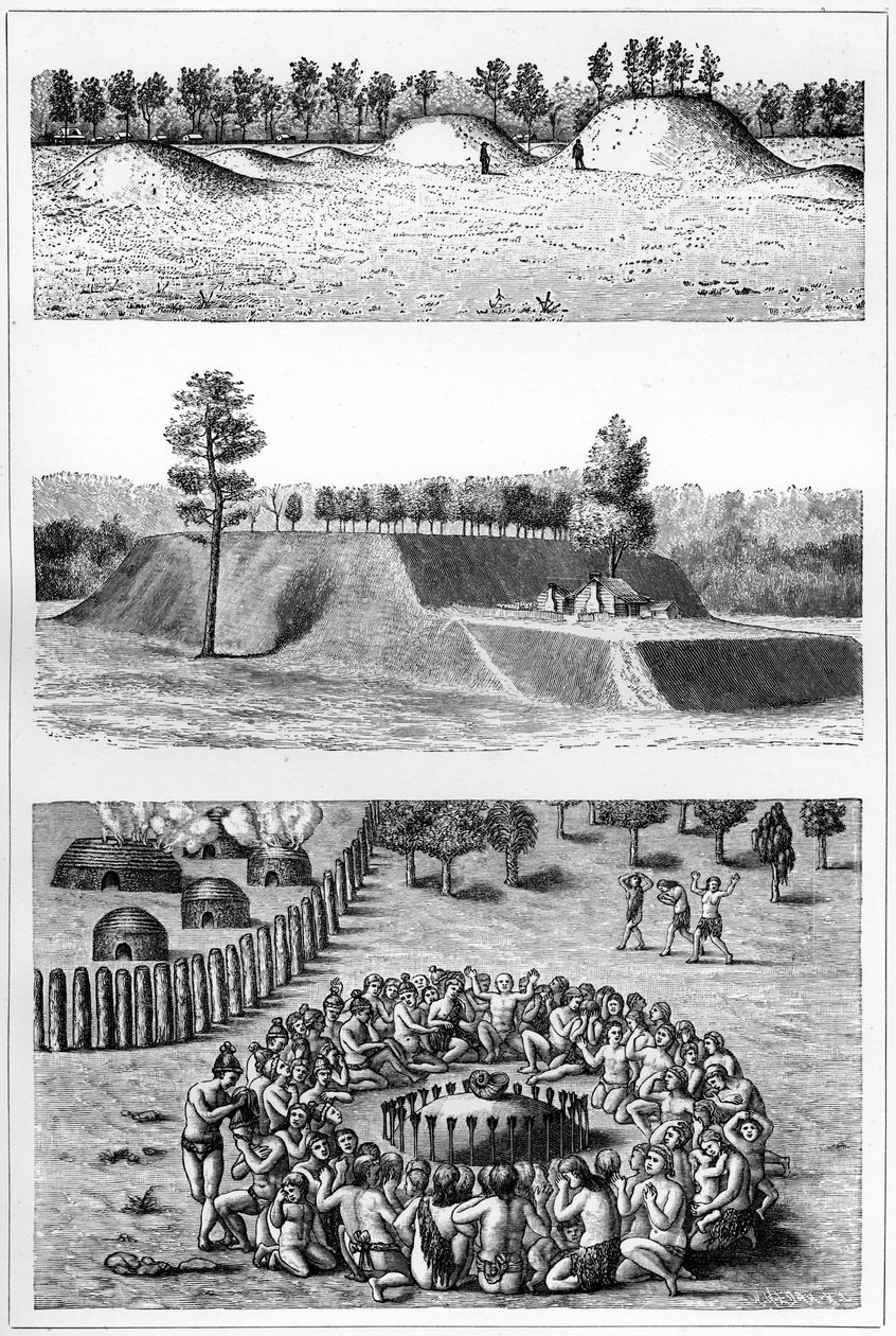 Siti archeologici dei nativi americani, USA, 1901 da Unbekannt