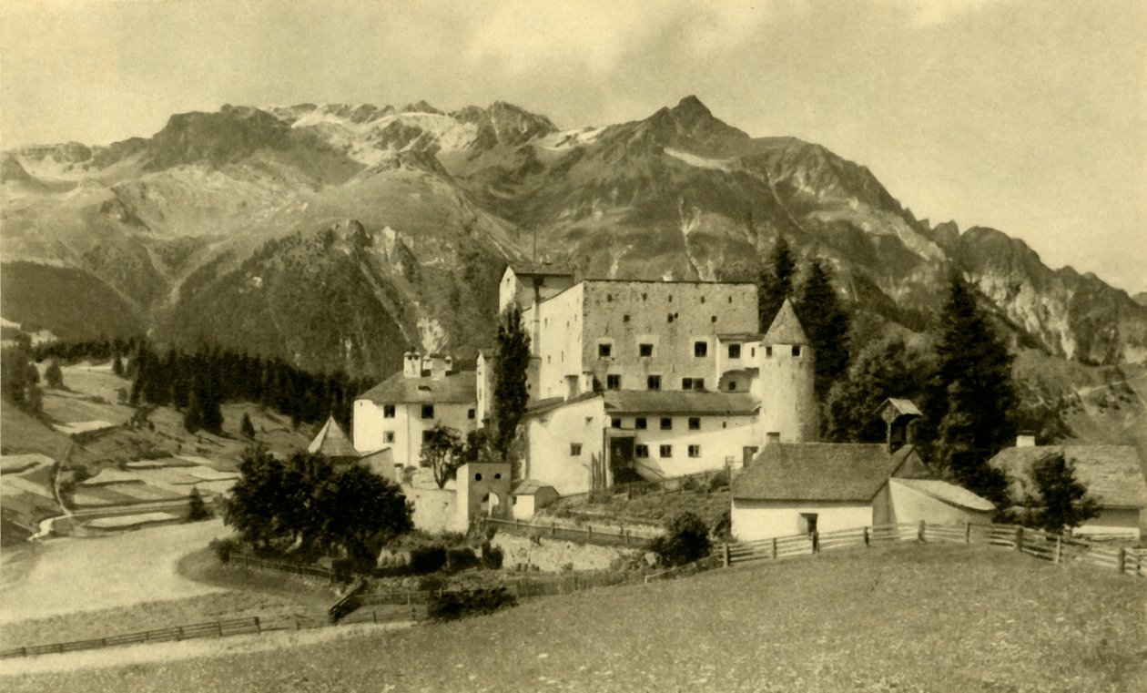 Castello di Naudersberg, Nauders, Austria, c1935 da Unbekannt