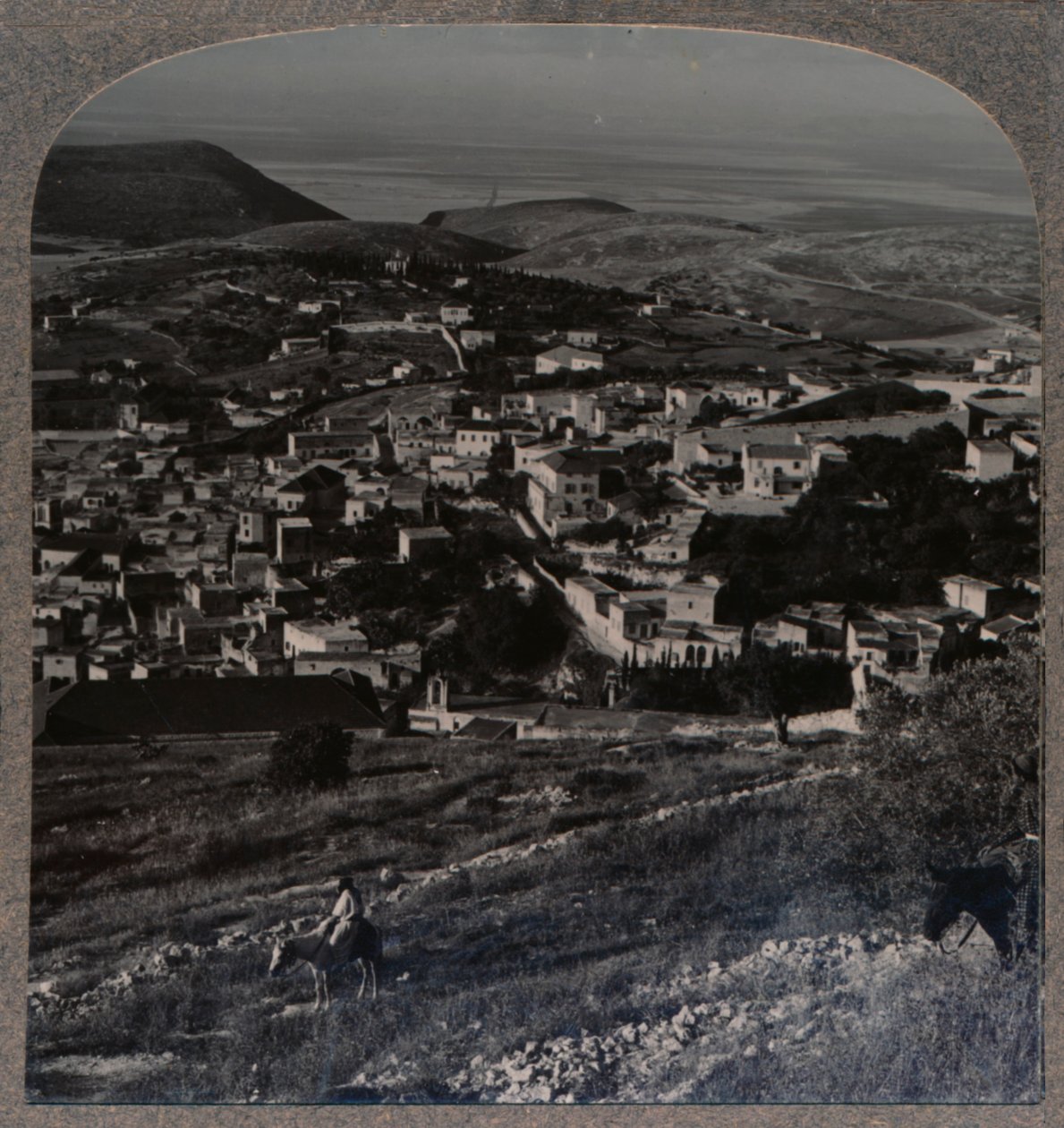 Nazareth e il Monte della Precipitazione, c1900 da Unbekannt