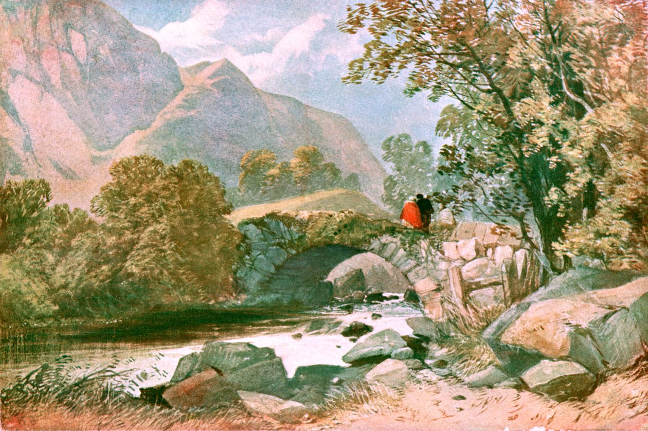 Vicino a Bettws-y-Coed, Galles del Nord, c1900 da Unbekannt