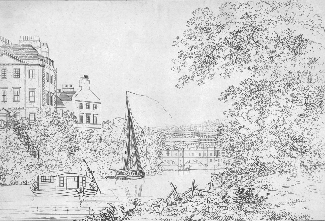 Nuovo Ponte, Bath, 1788 da Unbekannt