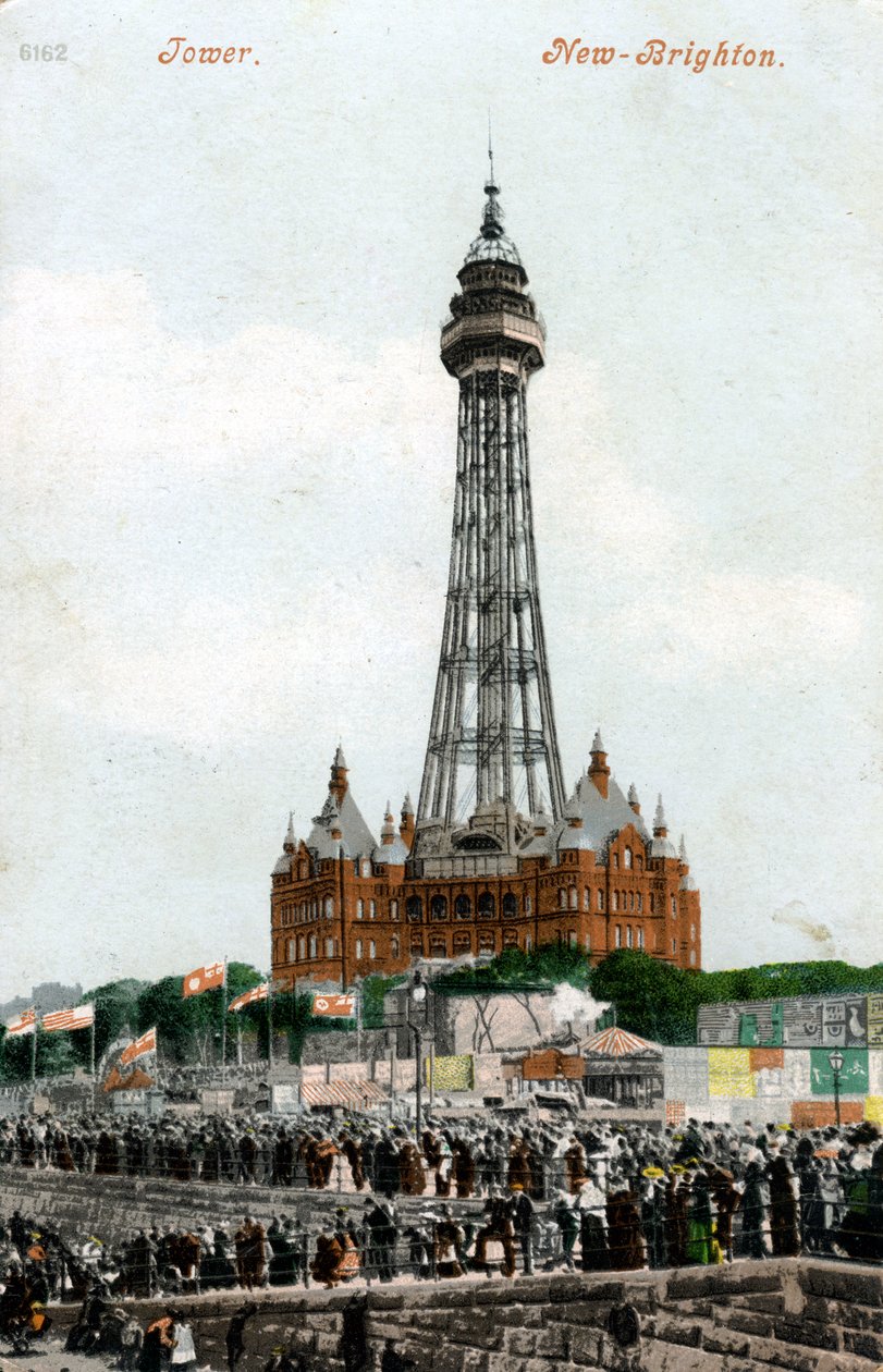 New Brighton Tower, Wallasey, Cheshire, c1898-c1921 da Unbekannt