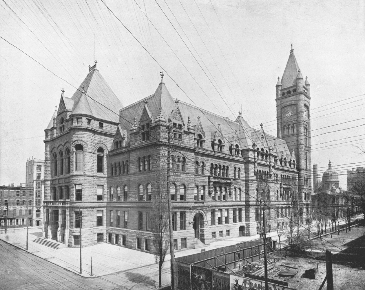 Nuova City Hall, Cincinnati, Ohio, USA, c1900 da Unbekannt