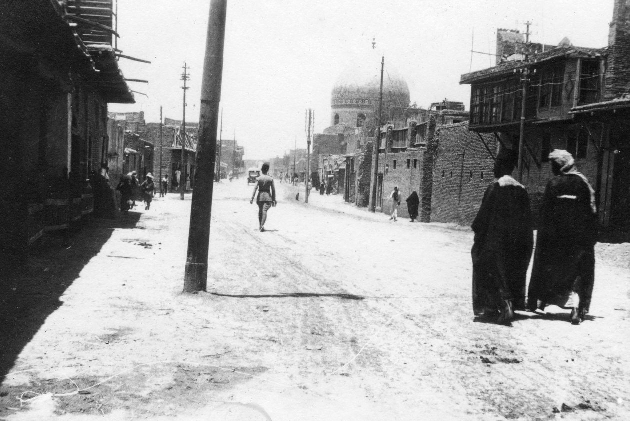 Nuova Strada, Baghdad, Mesopotamia, Prima Guerra Mondiale, 1918 da Unbekannt