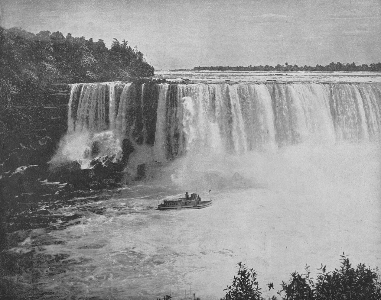 Cascate del Niagara, c1897 da Unbekannt