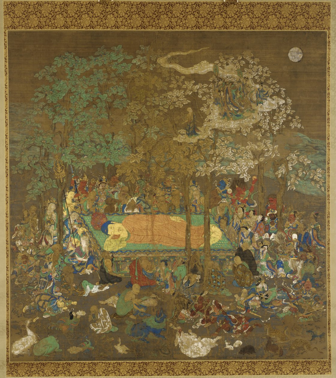 Nirvana del Buddha, inizio XIV secolo da Unbekannt