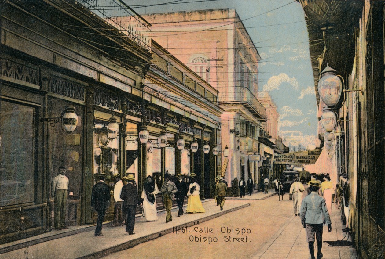 No. 61. Calle Obispo. Obispo Street, L