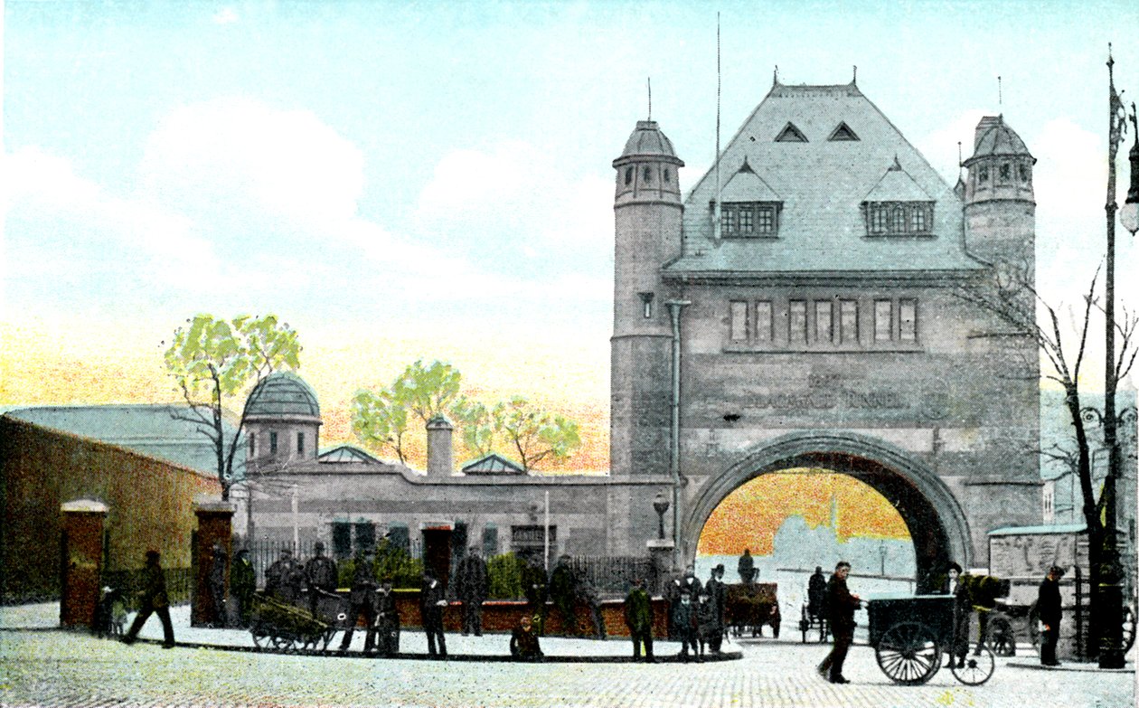 Ingresso nord, Blackwall Tunnel, Londra, 20° secolo da Unbekannt