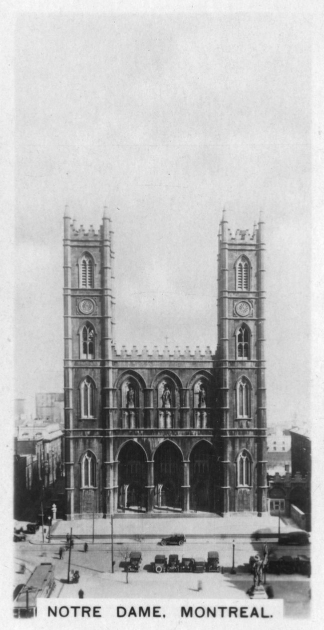 Notre Dame, Montreal, Canada, c1920s da Unbekannt
