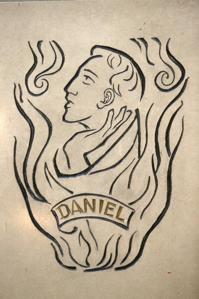 Chiesa cattolica Notre Dame de France, Londra. Profeta Daniele, Londra, Gran Bretagna da Unbekannt
