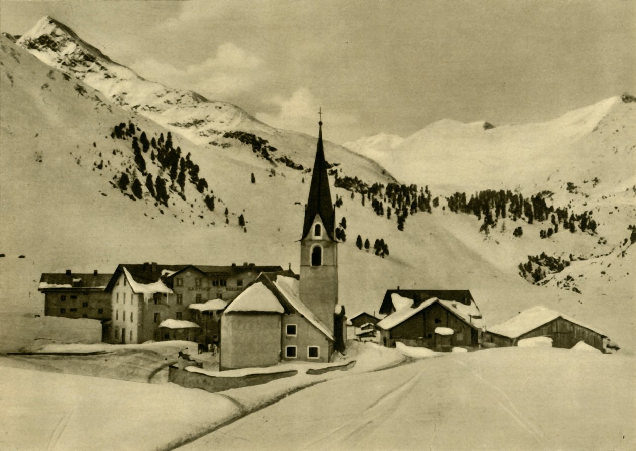 Obergurgl, Tirolo, Austria, c1935 da Unbekannt