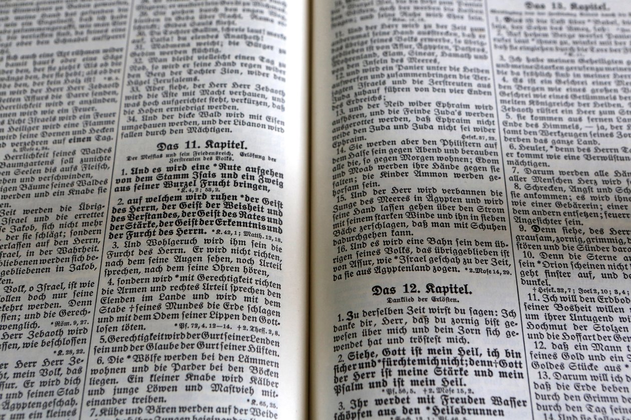 Bibbia. Tempio luterano da Unbekannt
