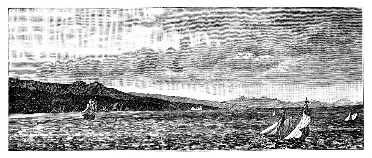 Al largo della costa dell