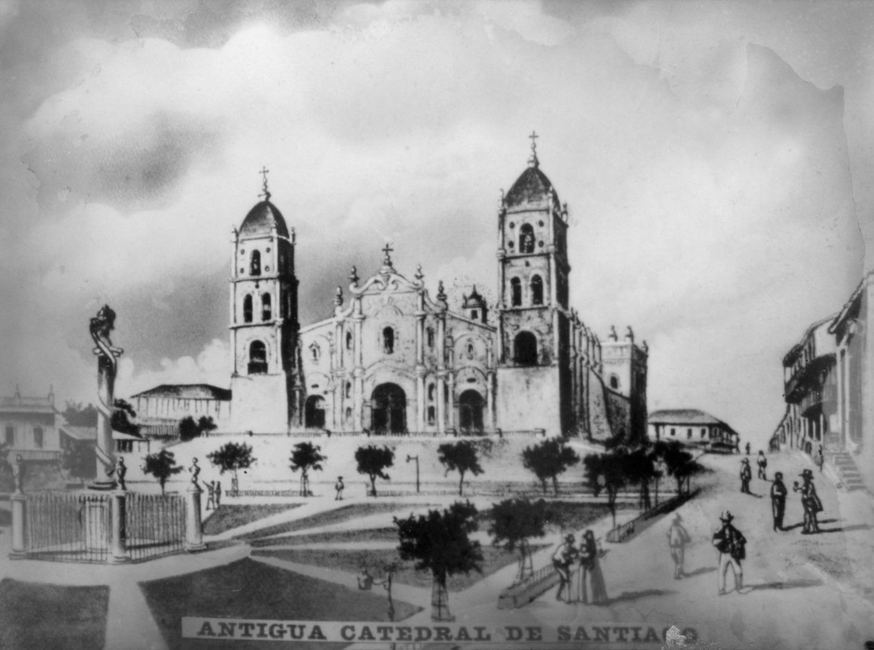Vecchia cattedrale di Santiago de Cuba, 1523, anni 1920 da Unbekannt